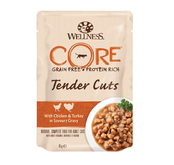 Wellness Core Tender Cuts Cat Wet Food - 6x85g