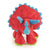 GoDog® Dinos™ Frills™ with Chew Guard Technology™ Durable Plush Squeaker Dog Toy - The Pets Club