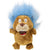GoDog® Silent Squeak™ Crazy Hairs Lion with Chew Guard Technology™ Durable Plush Dog Toy - The Pets Club