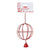 ZOLUX Metallic Hanging Hay Ball - Red - ThePetsClub