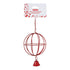 Zolux Metallic Hanging Hay Ball - Red