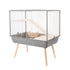 Zolux Neo Muki Large Rodent Cage - Grey