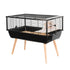 Zolux Neo Nigha Small Rodent Cage - Black