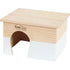 Zolux Rectangular Home Color Wooden House - Large/White