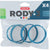 ZOLUX RODY.3 CONNECTOR RING x4 - BLUE - ThePetsClub
