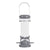 ZOLUX Wild Bird Plastic Silo Feeder 2 Perch - Grey - ThePetsClub