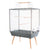 Zolux Neo Jili Bird Cage - Grey - The Pets Club