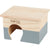 Zolux Rectangular Home Color Wooden House - Medium/Grey - The Pets Club