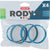 Zolux Rody.3 Connector Ring X4 - Blue - The Pets Club
